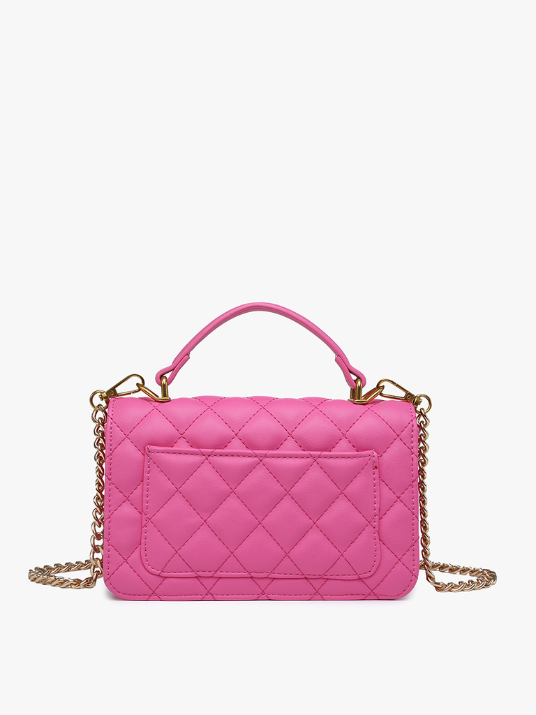 Bali Quilted Chain Crossbody