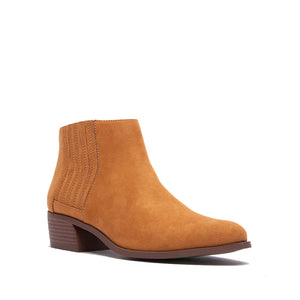 Stretch Suede Ankle Booties - RESTOCK!