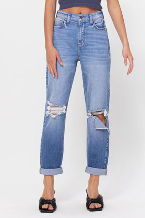 The Molly Cuffed Mom Jeans