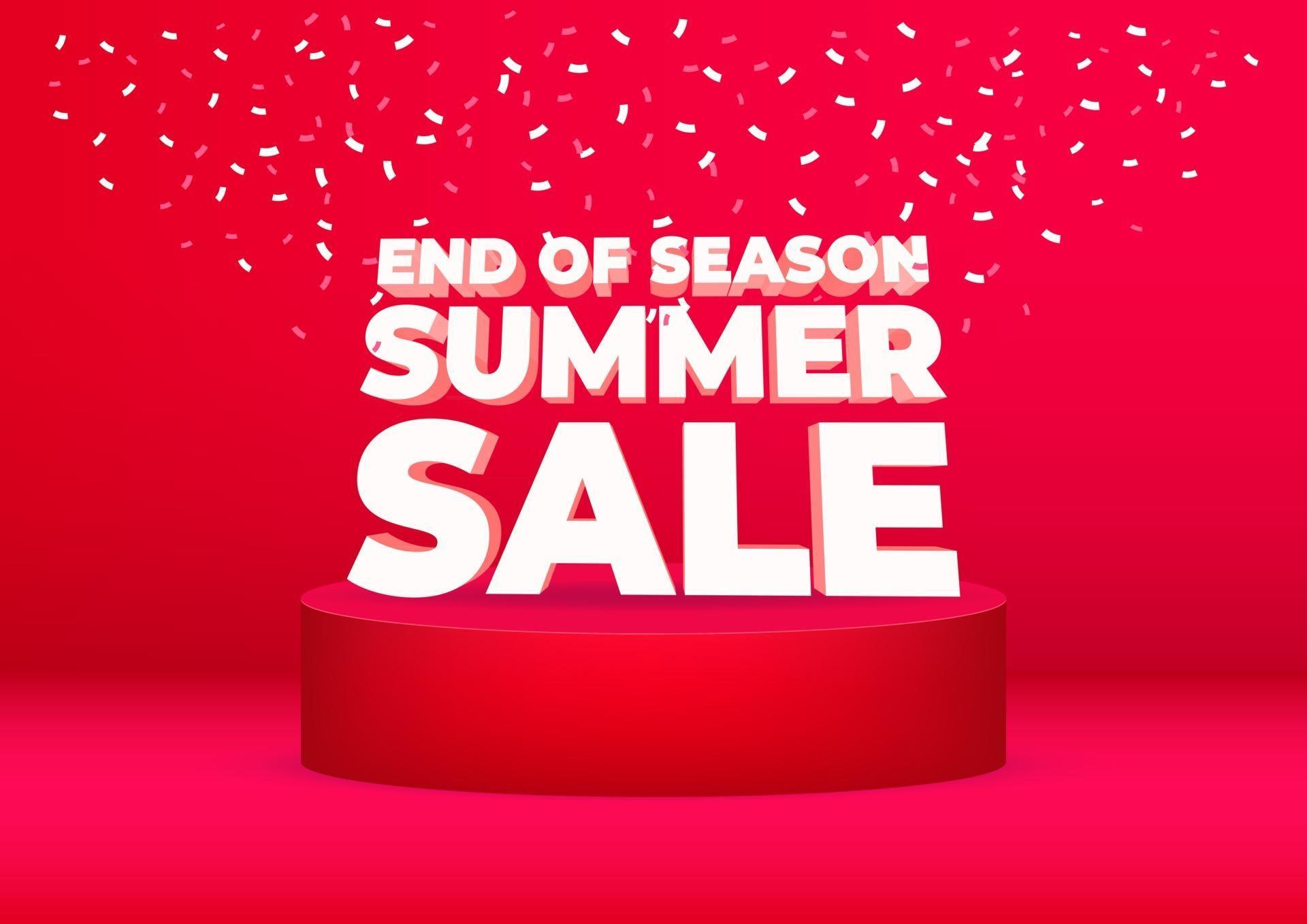 End of Summer Sale