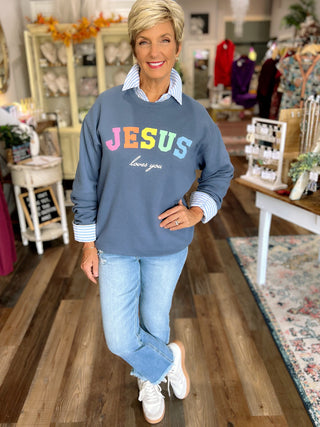 Jesus Loves You Sweatshirt