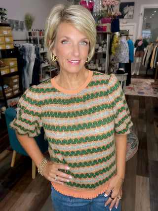 Citrus Grove Sweater Top