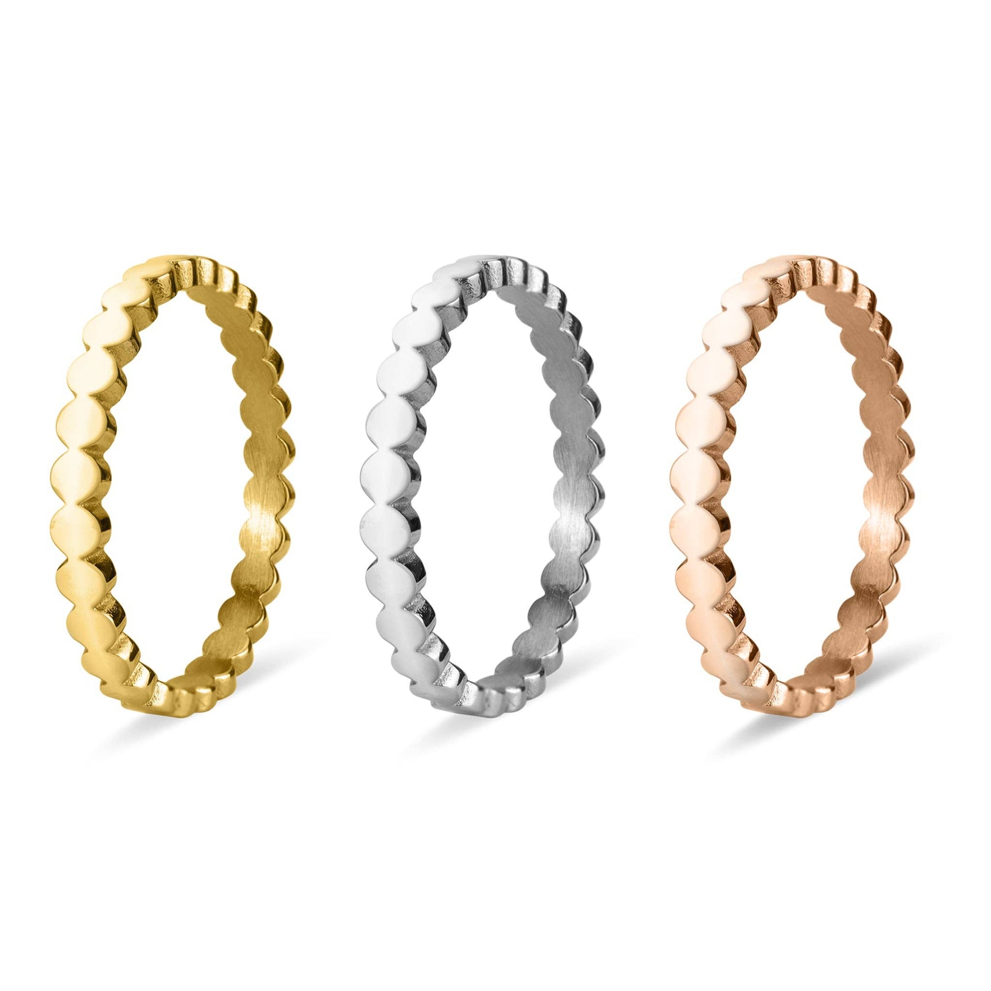 Flat Circle Stacking Ring