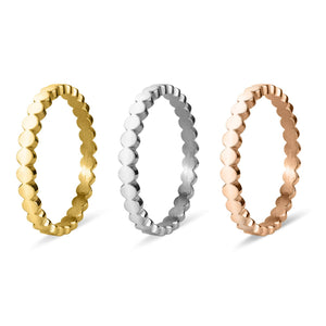 Flat Circle Stacking Ring