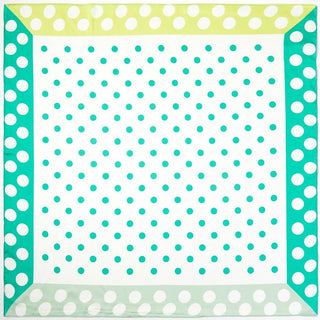 Polka Dot Pattern Square Bandana Scarf