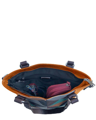 Top Grain Cowhide Tote/ Crossbody with Removable Straps