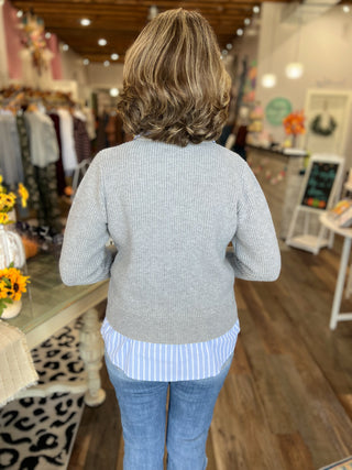 Put Together Layered Sweater