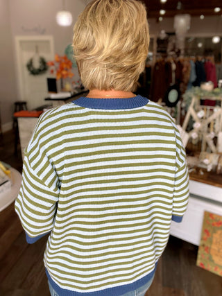 Change of Pace Striped Sweater