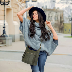 Olga Multi Pocket Crobo Bag/crossbody and hobo bag