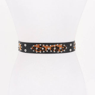 Classic Buckle Leather Belt