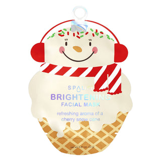 SWAG BAG? Candy Cane Sundae Christmas Holiday Brightening Facial Mask -