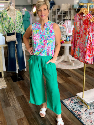 Go With the Flow A-Line Tank
