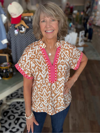 THML Desert Bloom Blouse