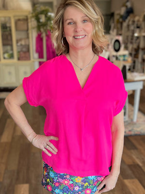The Well Dressed Woven Blouse