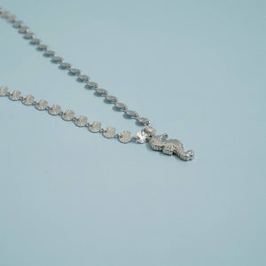 Sunburst Chain Necklace - 18K Gold PVD Stainless Steel