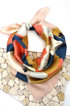 Avery Colorblock Bandana Scarf
