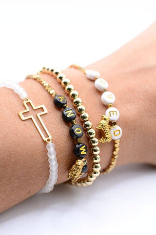 LOVED Scripture Christian Bracelet – He Left the 99