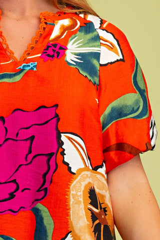 Bright Moment Floral Top