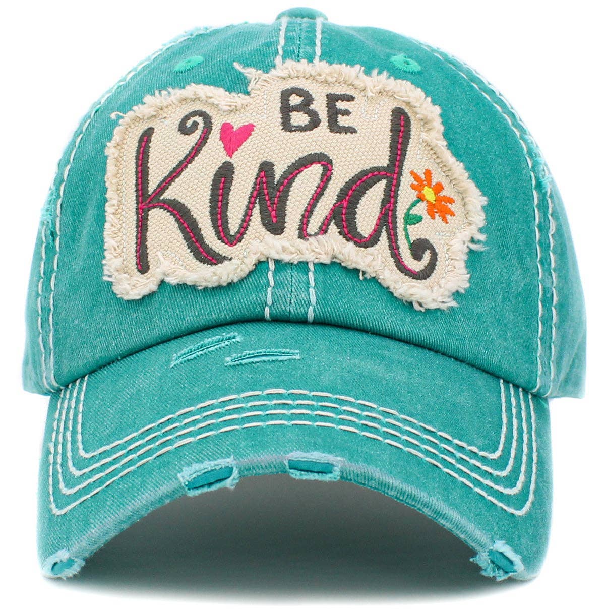 Be Kind Vintage Washed Ball Cap