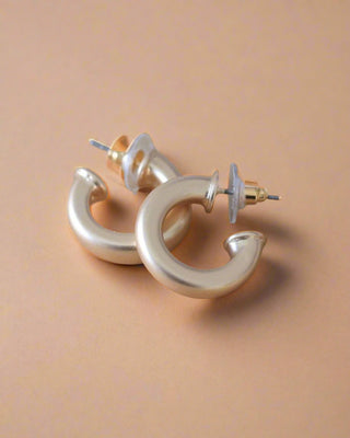 Petite Hoop Gold Earring