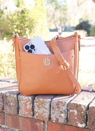 Bethany Crossbody in Camel