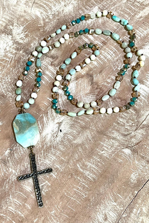 Stephanie Cross Necklace