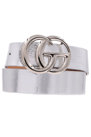 Metal Ring Buckle Belt