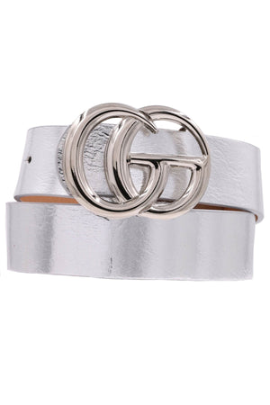 Metal Ring Buckle Belt