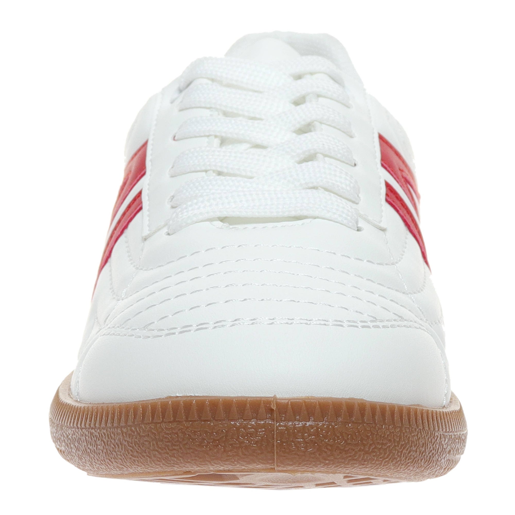 The Retro Rally Sneaker – Red & White