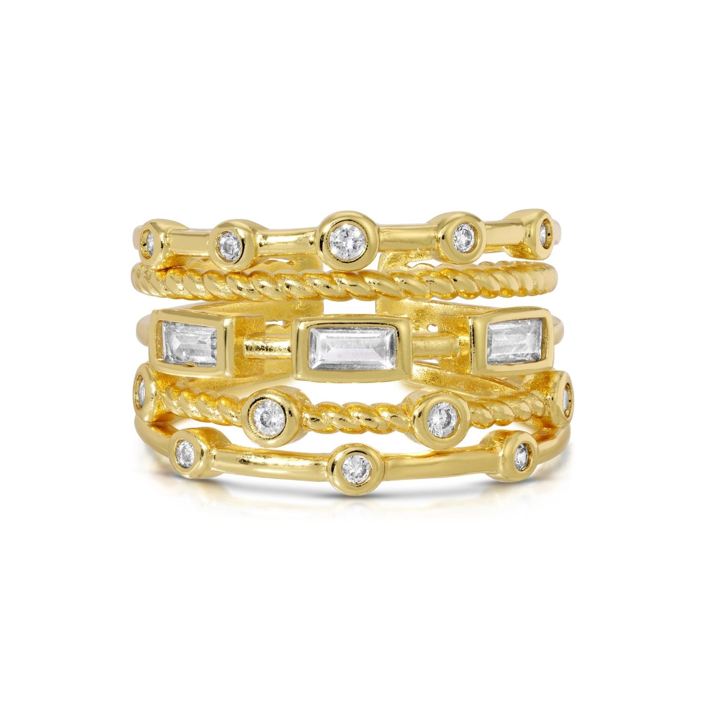 Everyday Layered Statement Ring