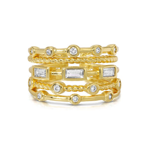 Everyday Layered Statement Ring