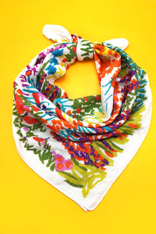 Cotton Floral Bandana