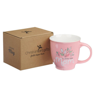 I Love You Mom Pink Mug Isaiah 62:4