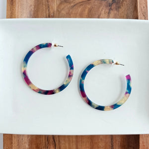 Cameron Hoop Earrings-RESTOCK!