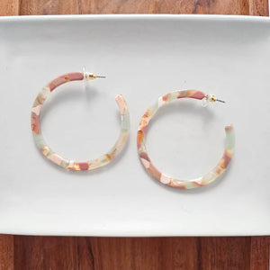 Cameron Hoop Earrings-RESTOCK!