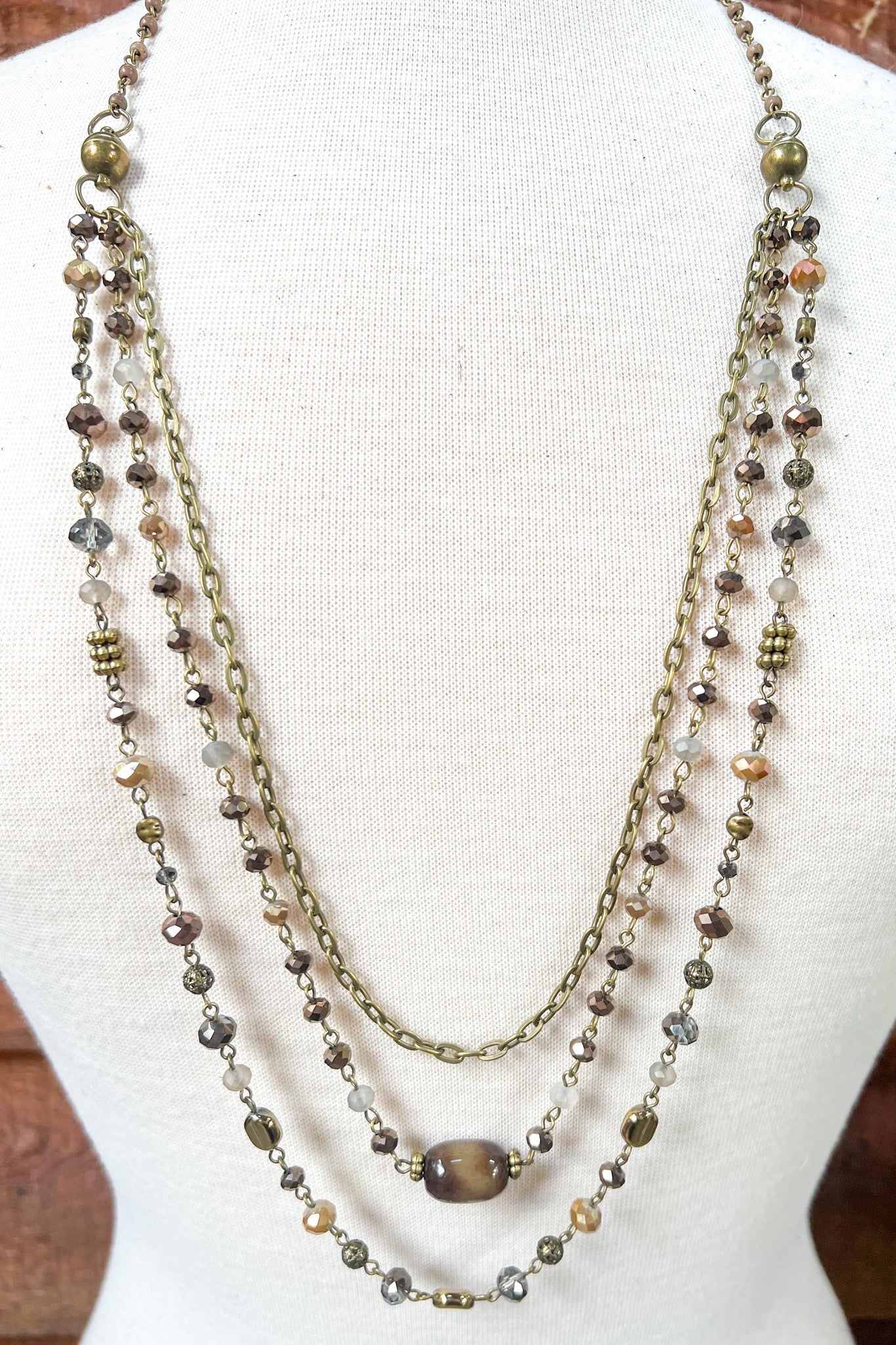 Tiger's Eye Medina Necklace