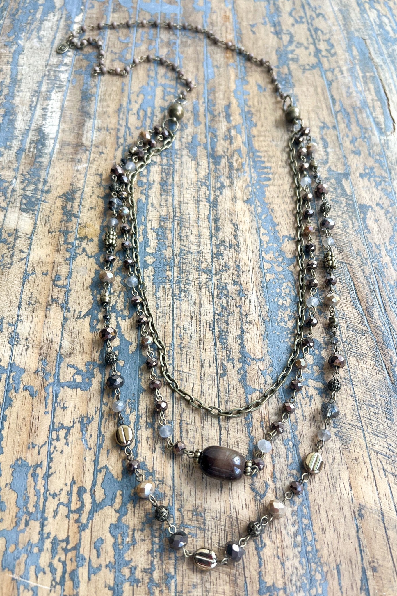 Tiger's Eye Medina Necklace