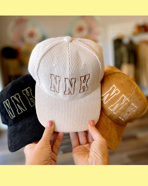 NNK -Northern Neck Embroidered Corduroy Hat