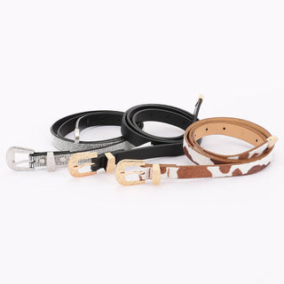 Assorted Design Belt Trio