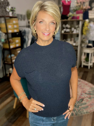 Everyday Comfort Sweater in Navy