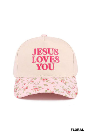 Jesus Loves You Baseball Cap