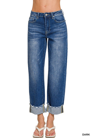 Easy Wear Cuffed Denim