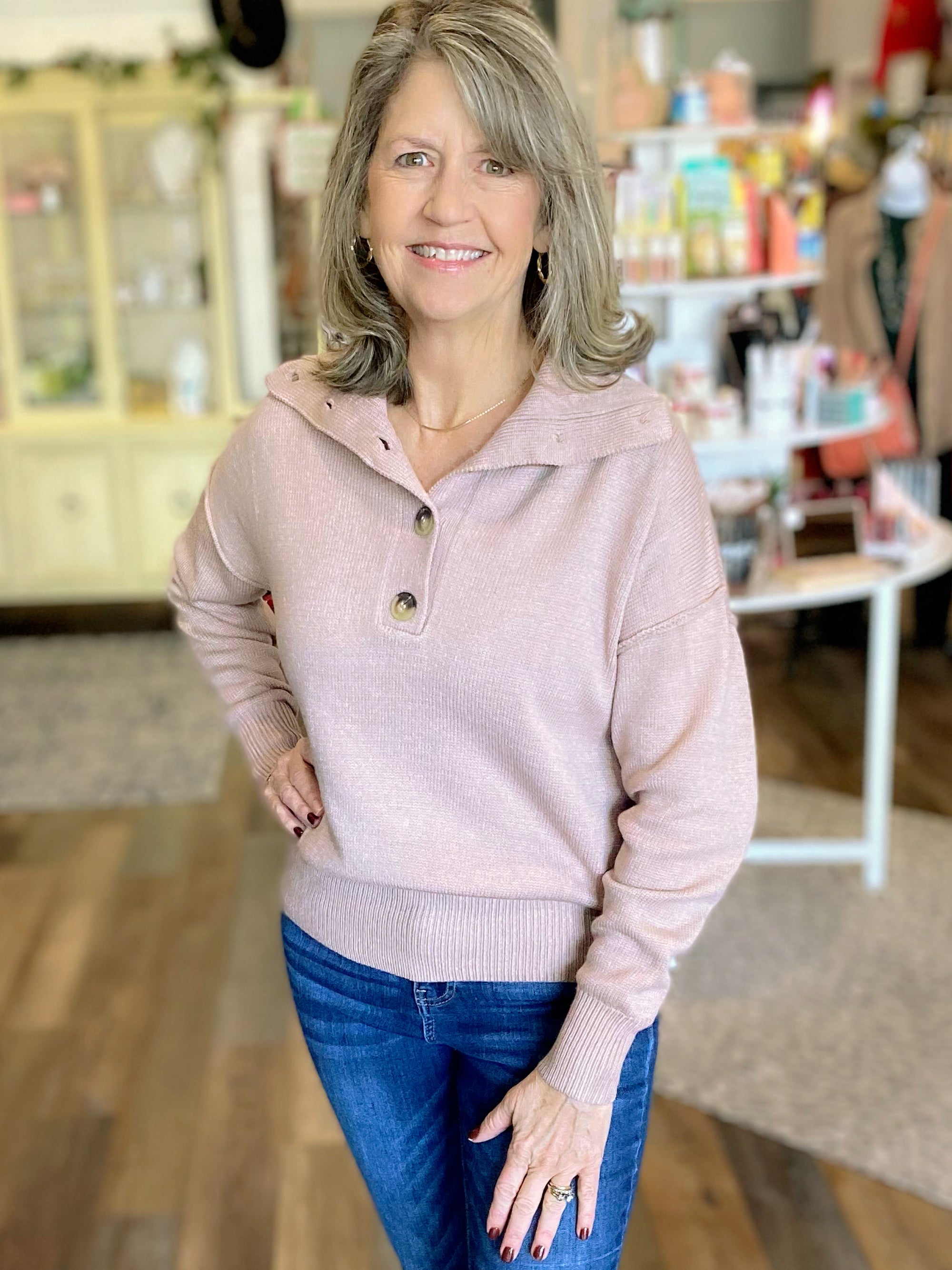 Henley Pullover