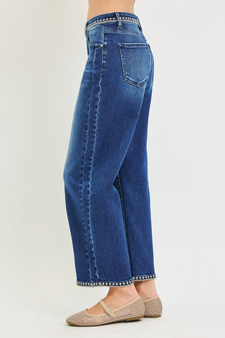 The Little Details Barrel Jeans