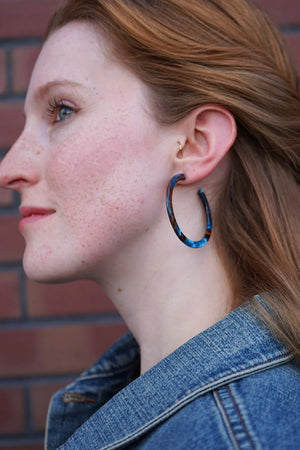 Cameron Earrings - Our Best Selling Hoops