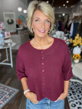 Wine & Dine Button Cardigan
