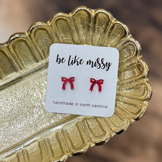 Tiny Red Bows for Christmas