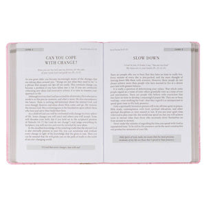 Devotional New Beginnings Pink Flexcover
