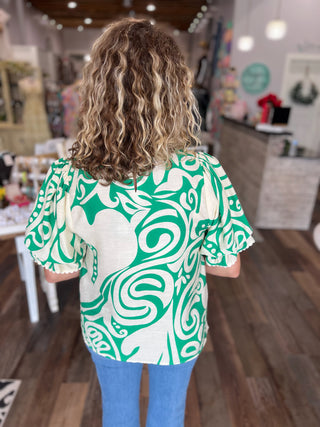 Emerald Escape Top