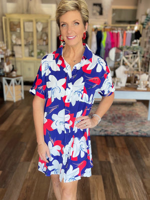Rivah Daze Button Up Dress